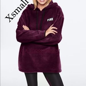 Pink Victoria secret fleece Pullover